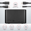AXAGON SuperSpeed USB DUAL 2.5" SSD/HDD MINI dokk ADSA-D25