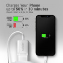AXAGON Seinakontakti Laadija 2x Porti (USB-A + USB-C), 20W | ACU-PQ20W