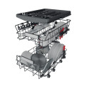 Whirlpool Dishwasher | WSIP 4O33 PFE | Built-in | Width 44.8 cm | Number of place settings 10 | Numb