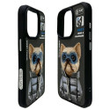 Nimmy iPhone 15 Pro 6.1" Case Black Cool&Cute 2.0 Dog