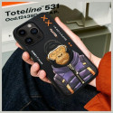 Nimmy iPhone 15 Pro 6.1" Case Black Cool&Cute 2.0 Monkey