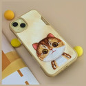Nimmy kaitseümbris iPhone 15 Pro Max 6.7" khaki Big Eyed Pet 2.0 kass
