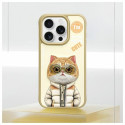 Nimmy case iPhone 15 Pro Max 6.7" khaki Cool&Cute 2.0 Cat Nimmy case iPhone 15 Pro Max 6.7" khaki Cool&Cute 2.0 Cat