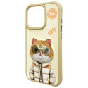 Nimmy case iPhone 15 Pro Max 6.7" khaki Cool&Cute 2.0 Cat Nimmy case iPhone 15 Pro Max 6.7" khaki Cool&Cute 2.0 Cat