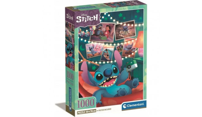 Clementoni CLE pusle 1000 Compact Disney Stitch 39793