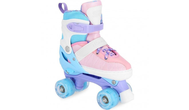 Roller skates 38-41 PK/BL BUFF PRO