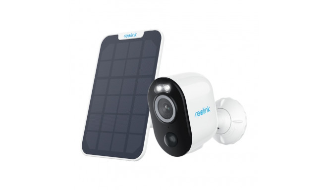 Reolink | Wi-Fi Security Camera with Motion Spotlight and Solar Panel, 3W | Argus Series B330 | Bull