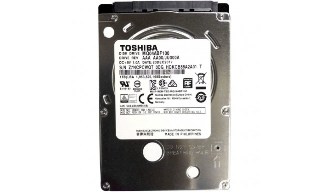 Toshiba 1TB 2.5'' 128MB MQ04ABF100