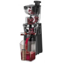 MPM MSO-16 juice maker Slow juicer 200 W Black, Stainless steel, Transparent