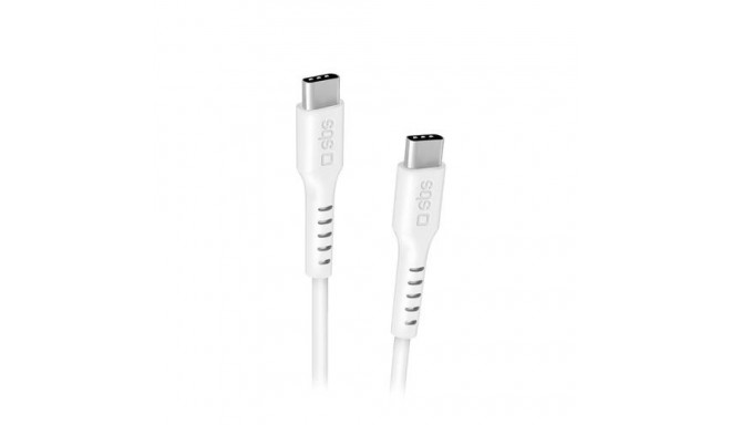 SBS TECABLETCC2MW USB cable USB 2.0 2 m USB C White