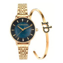 Roccobarocco RB.4659L-07M Ladies Watch and Bangle Set