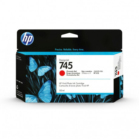 "HP 745 Tintenpatrone Chromatisch Rot 130 ml"