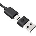 "Logitech Zone Wired USB-C to A Adapter - GRAPHITE - WW"