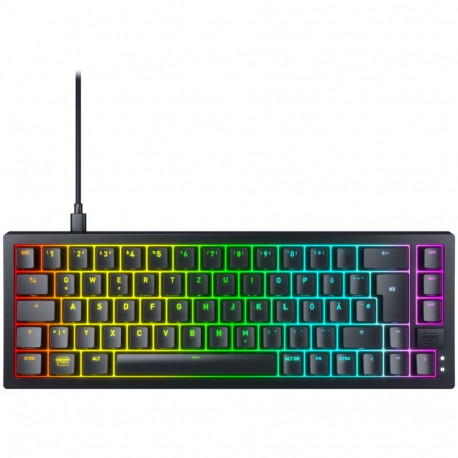 "Cherry Keyboard XTRFY K5V2 RGB Compact Gaming MX2A Red [DE] Black"