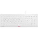 "Cherry Keyboard STREAM PROTECT [DE] white grey"