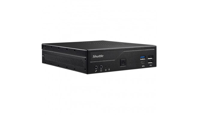 Shuttle poolkomplektne arvuti XPC slim DH610, must