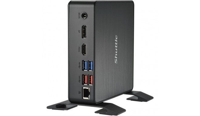 "Barebone ShuttleBarebone NC40U5 Black (Core i5-1235U) 24/7, Dual Video, Ultra HD"