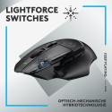 "Logitech Mouse G502 X LIGHTSPEED Gaming Wireless black"