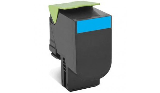 "Lexmark Toner 80C2SCE Cyan bis zu 2.000 Seiten"