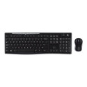 Logitech Keyboard and Mouse Set MK270 - US Layout - Black