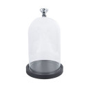 Clayre Eef 6GL2544 Glass Cloche Transparent 14x25 cm