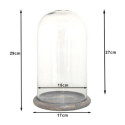 Clayre Eef Cloche 6GL3536 Transparent 17x29 cm