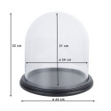 Clayre Eef Cloche 6GL3478 Transparent 23x22 cm