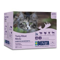 BOZITA Tasty meat menu - wet cat food - 12 x 85g