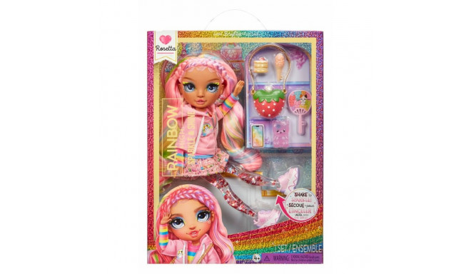 Rainbow High Sparkle & Shine Fashion Dolls- Rosetta (Pink)