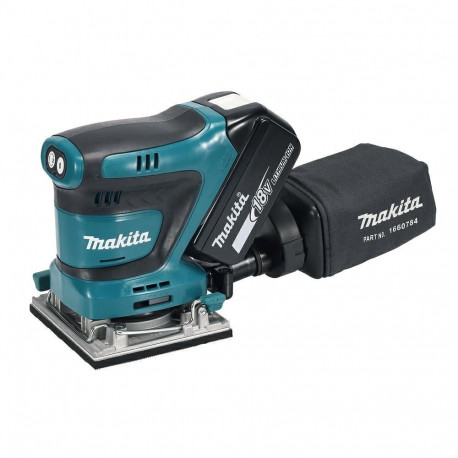 Makita DBO484Z kaasaskantav ekstsentriklihvija 14000 OPM must, sinine