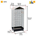 Bird House - Nota Aviary 161.5 Cm