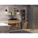 Bathroom Cabinet - Topeshop Nel Iii Ant 13.5" Graphite