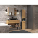 Bathroom Cabinet - Topeshop Nel Iii Ant 13.5" Graphite