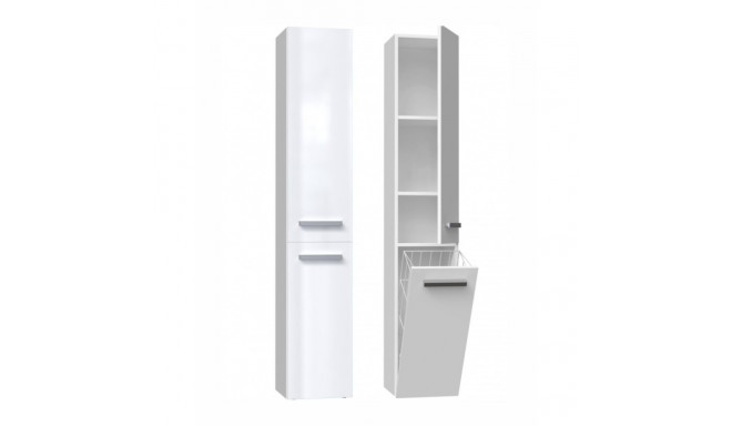 Bathroom Cabinet - Nel Iv 31x30x174 Cm White