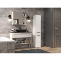 Bathroom Cabinet - Nel Iv 31x30x174 Cm White