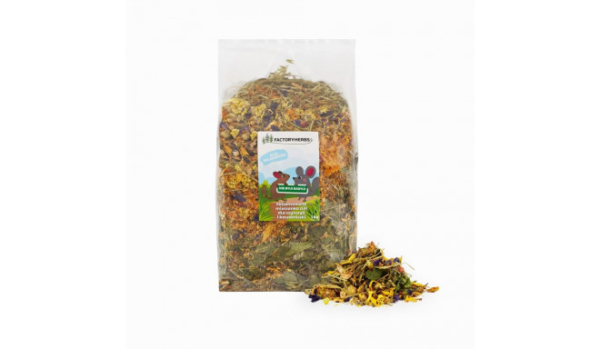 Chinchillas And Degus Food - FACTORYHERBS Natural Blend, 1kg