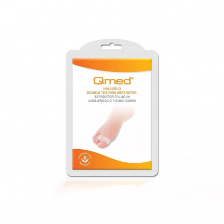 Hallux Separator - HalluDuo Silicone Spreader Natural Alignment