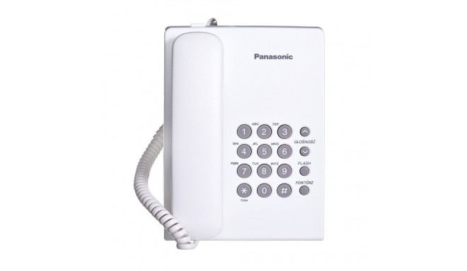 Analog Telephone - Panasonic Kx-ts500pdw White