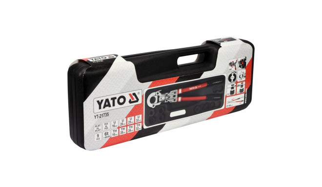 Crimping Tool - Yato Yt-21735 Black/red