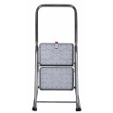 Portable Stairway - Krause Folding Step Toppy Xl Silver
