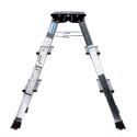 Folding Ladder - Krause Step Rolly Silver