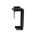 PC Holder - MC-713 Under Desk Bracket Support Black