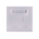 Network Junction Box - Alantec GN011 Cat6 2-Port White