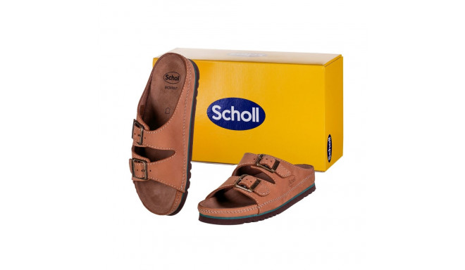 Footwear - Scholl Air Bag Back Strap Sandals Size 38 Brown