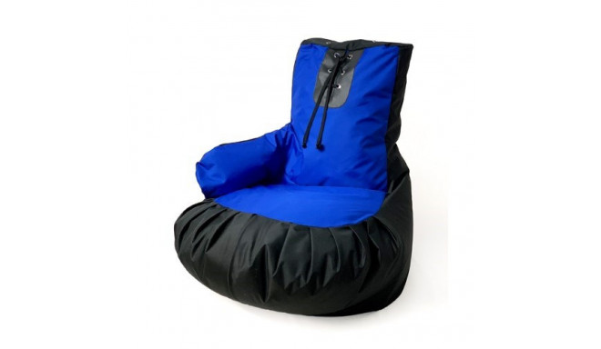 Bean Bag - Sako 100x80cm Black-blue