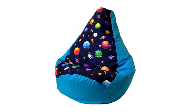 Beanbag - Sako XXL Blue Space Pattern