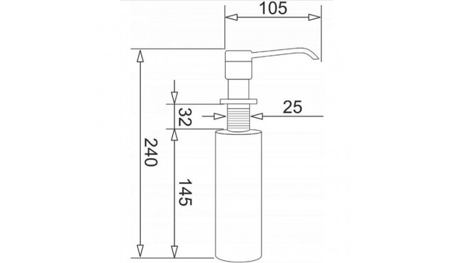 Dispensing Bottle - Pyramis Dp-01 Volcano