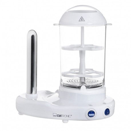 Hot Dog Steamer - Clatronic HDM 3420 EK 350W Non-Stick Detachable Lid White