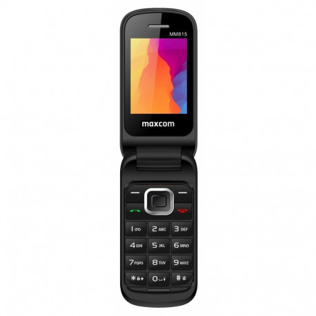Klapptelefon MM 815 kahe SIM-kaardiga, must
