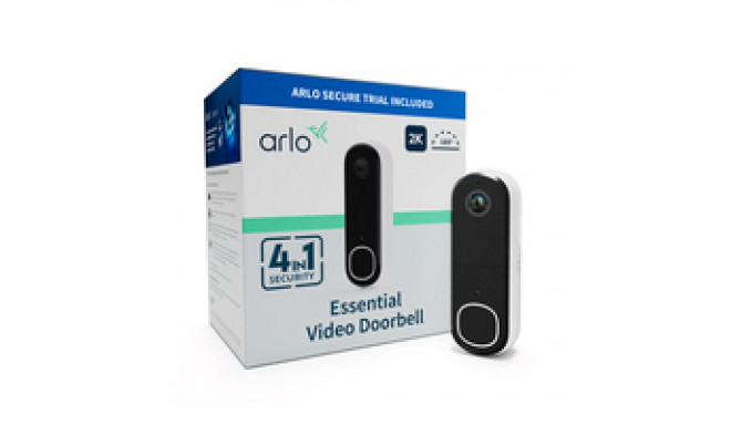 ARLO ESSENTIAL 2 2K Video Doorbell (AVD4001-100EUS) 0193108145626